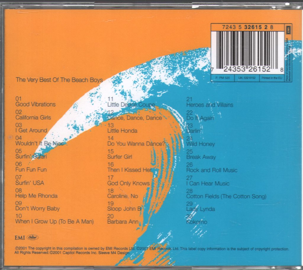 Beach Boys - Very Best Of The Beach Boys - Cd