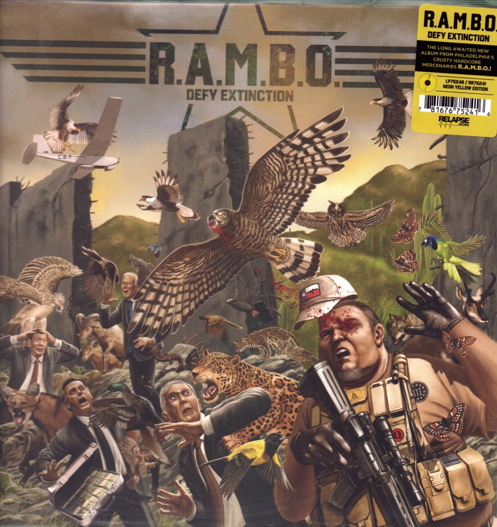 R.A.M.B.O. - Defy Extinction - Lp