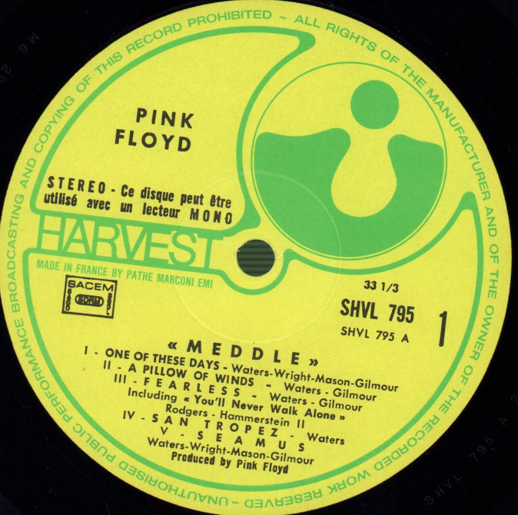 Pink Floyd - Meddle - Lp