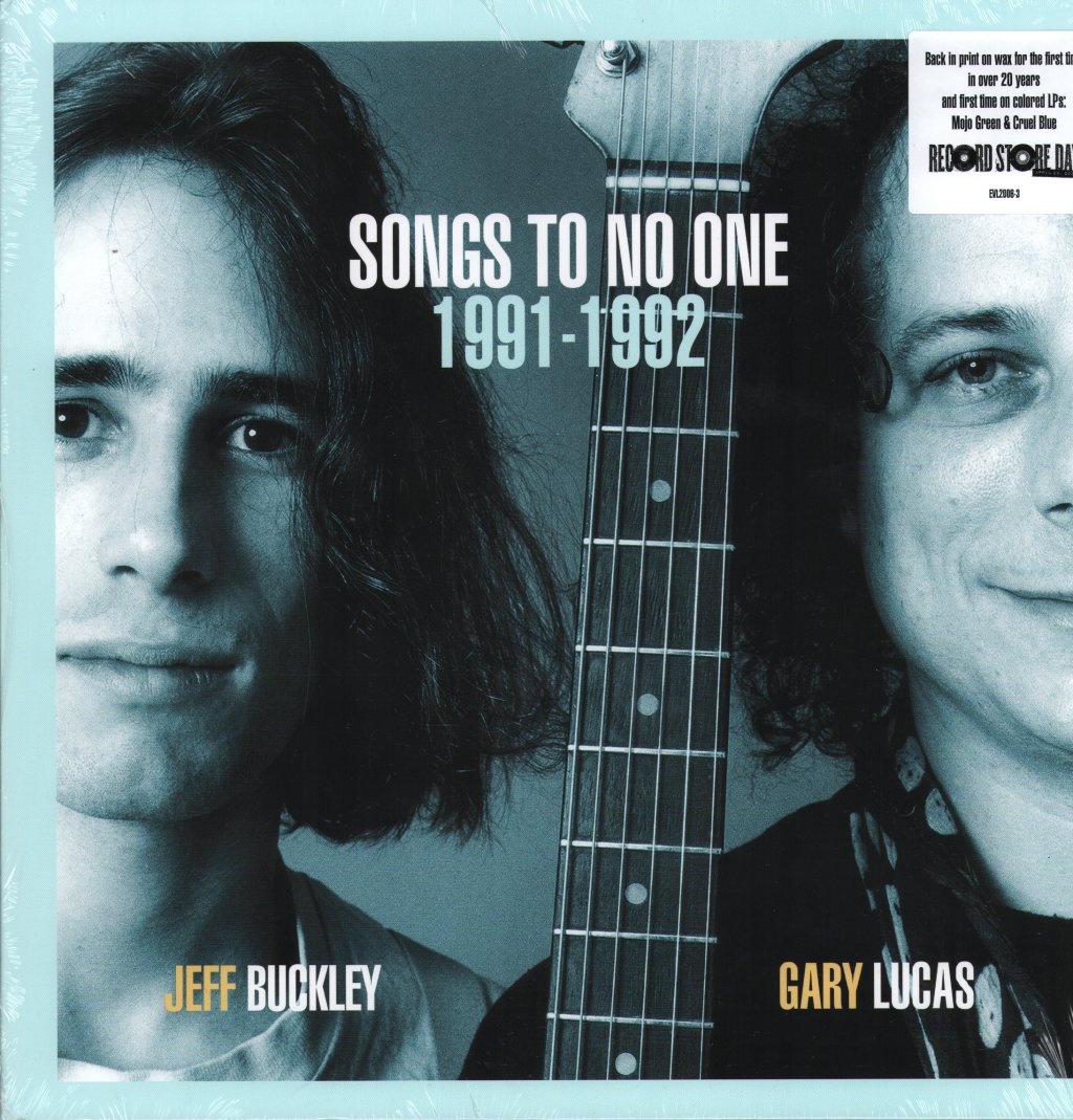 Jeff Buckley And Gary Lucas - Songs To No One 1991-1992 - Double Lp