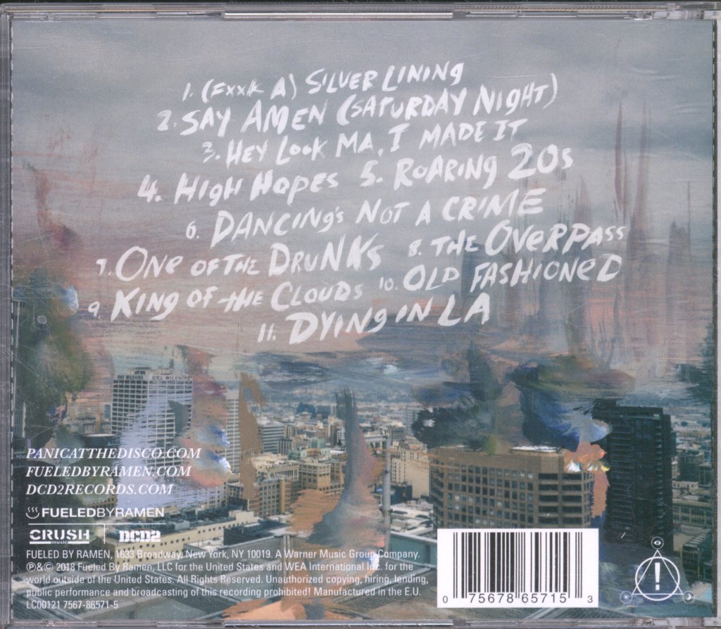 Panic! At The Disco - Pray For The Wicked - Cd