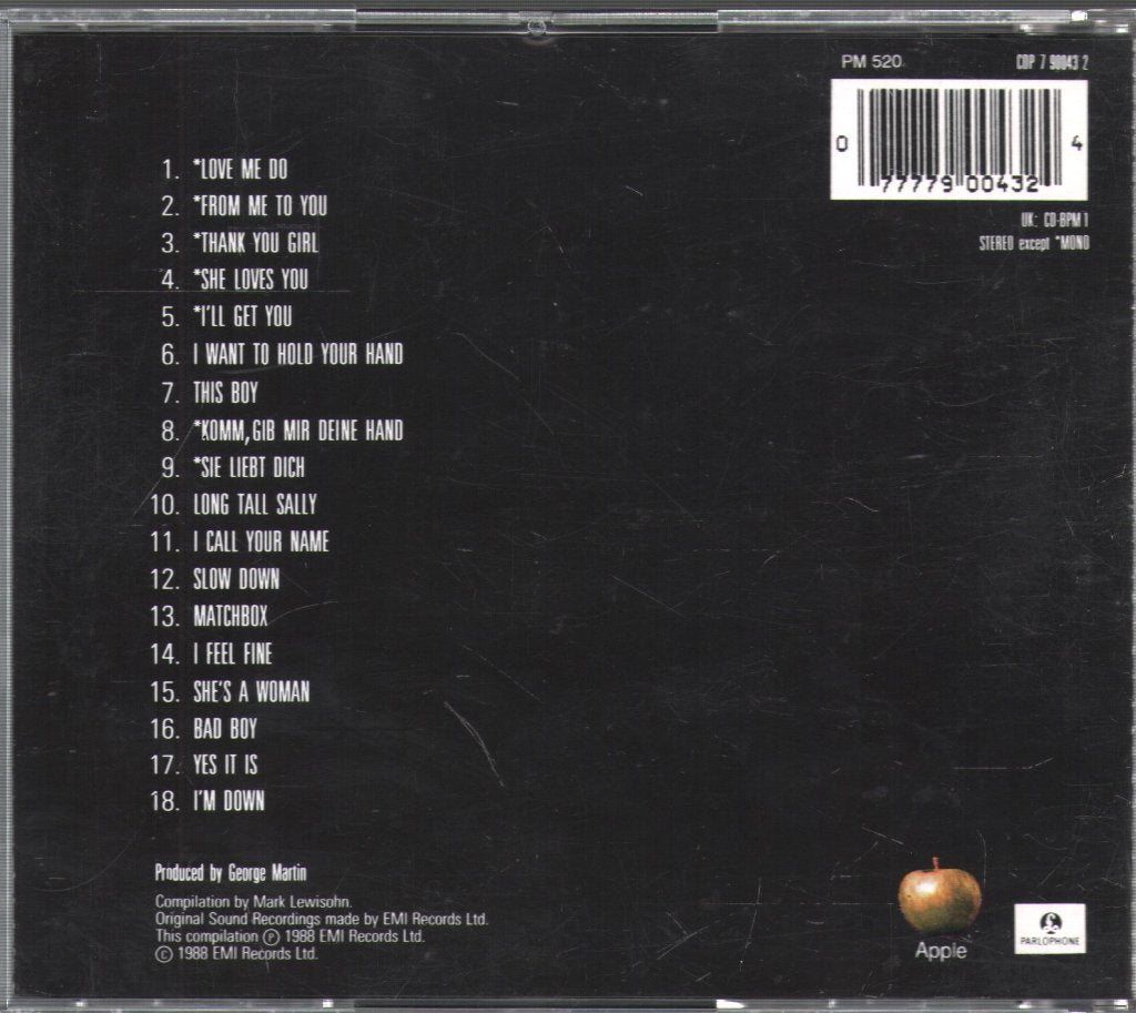 Beatles - Past Masters • Volume One - Cd