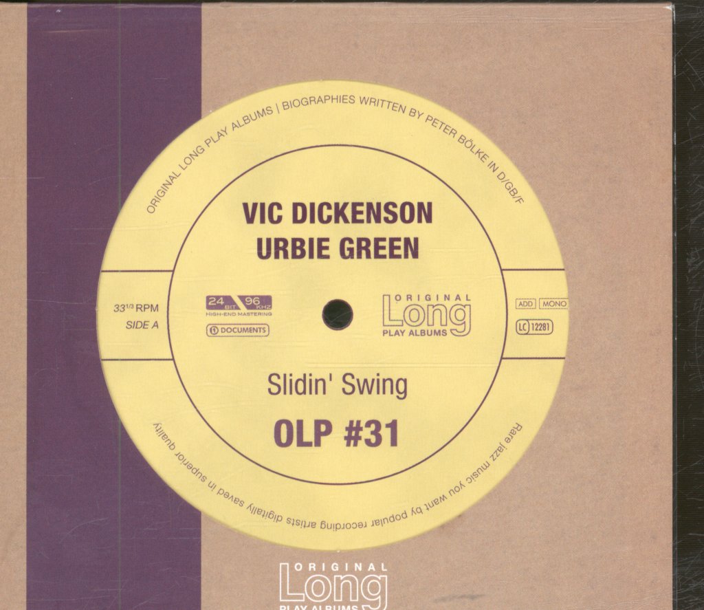 Urbie Green - Slidin' Swing - Cd