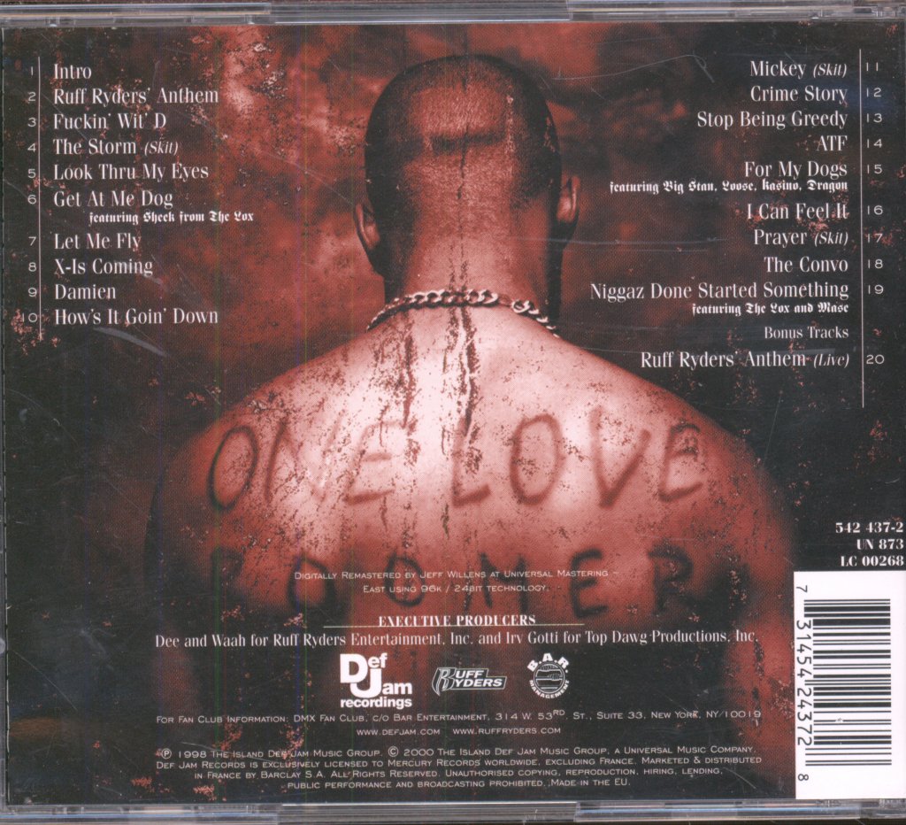 DMX - It's Dark And Hell Is Hot - Cd