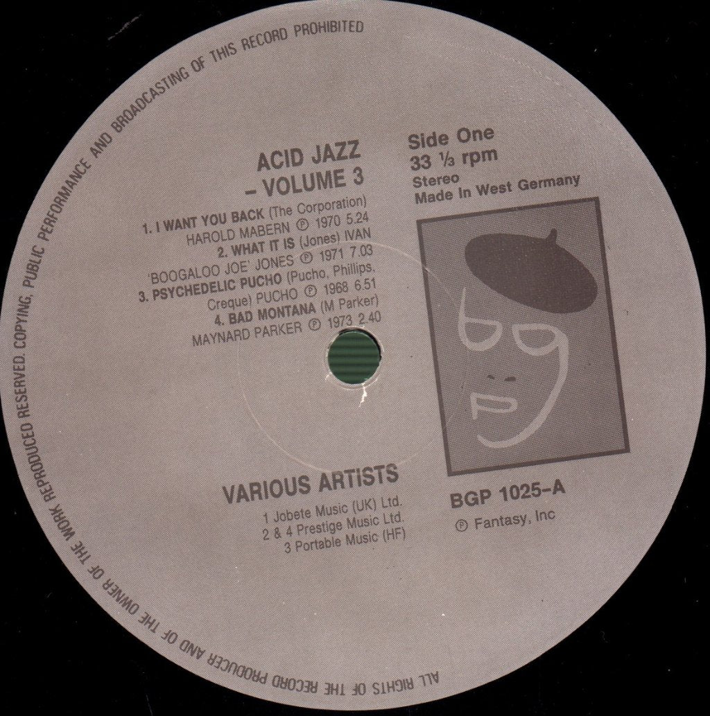 Various Artists - Acid Jazz Vol. 3 - Lp