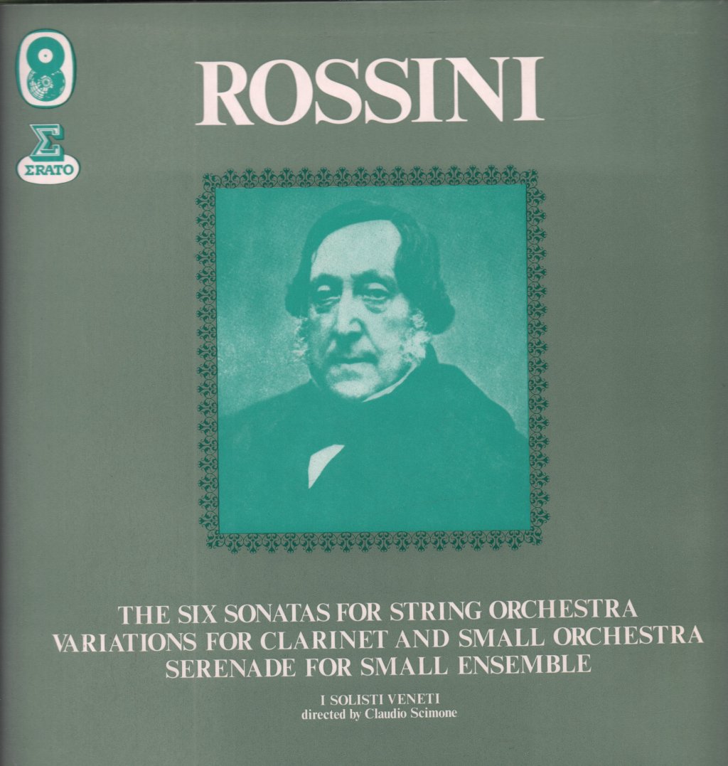I Solisti Veneti - rossini Six Sonatas For String Orchestra - Double Lp