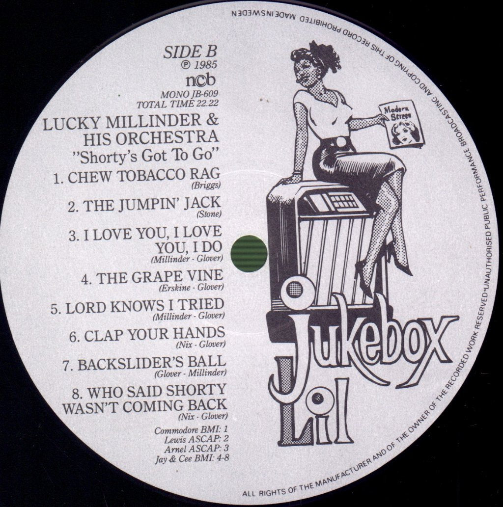 Lucky Millinder And His Orchestra - Shorty's Got To Go - Lp