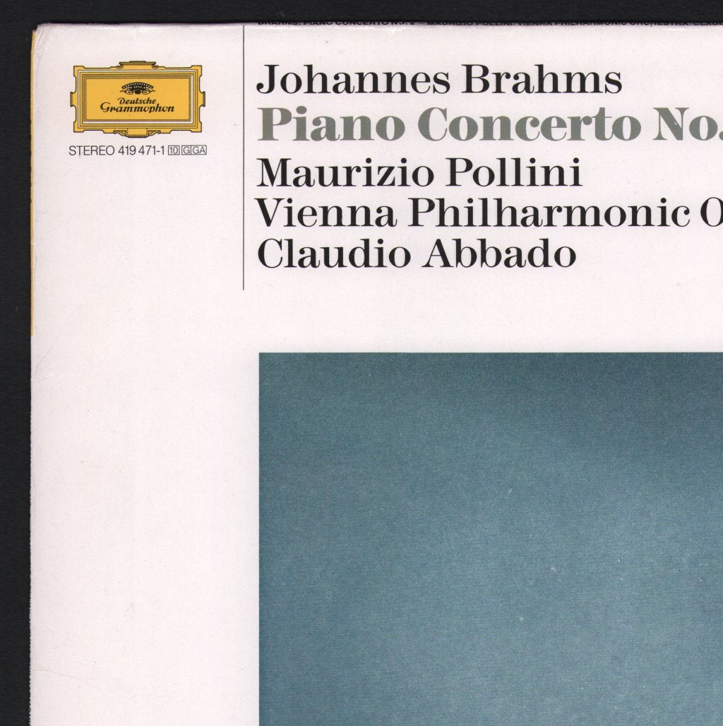 Maurizio Pollini / Claudio Abbado / Vienna Philharmonic Orchestra - Johannes Brahms - Piano Concerto No. 2 - Lp