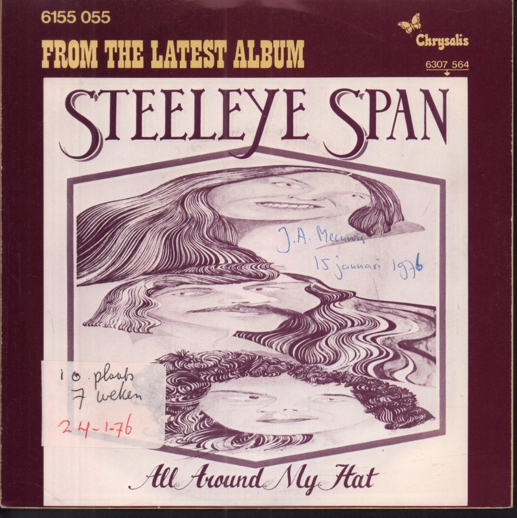 Steeleye Span - All Around My Hat - 7 Inch