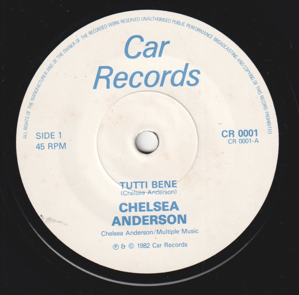 Chelsea Anderson - Tutti Bene - 7 Inch