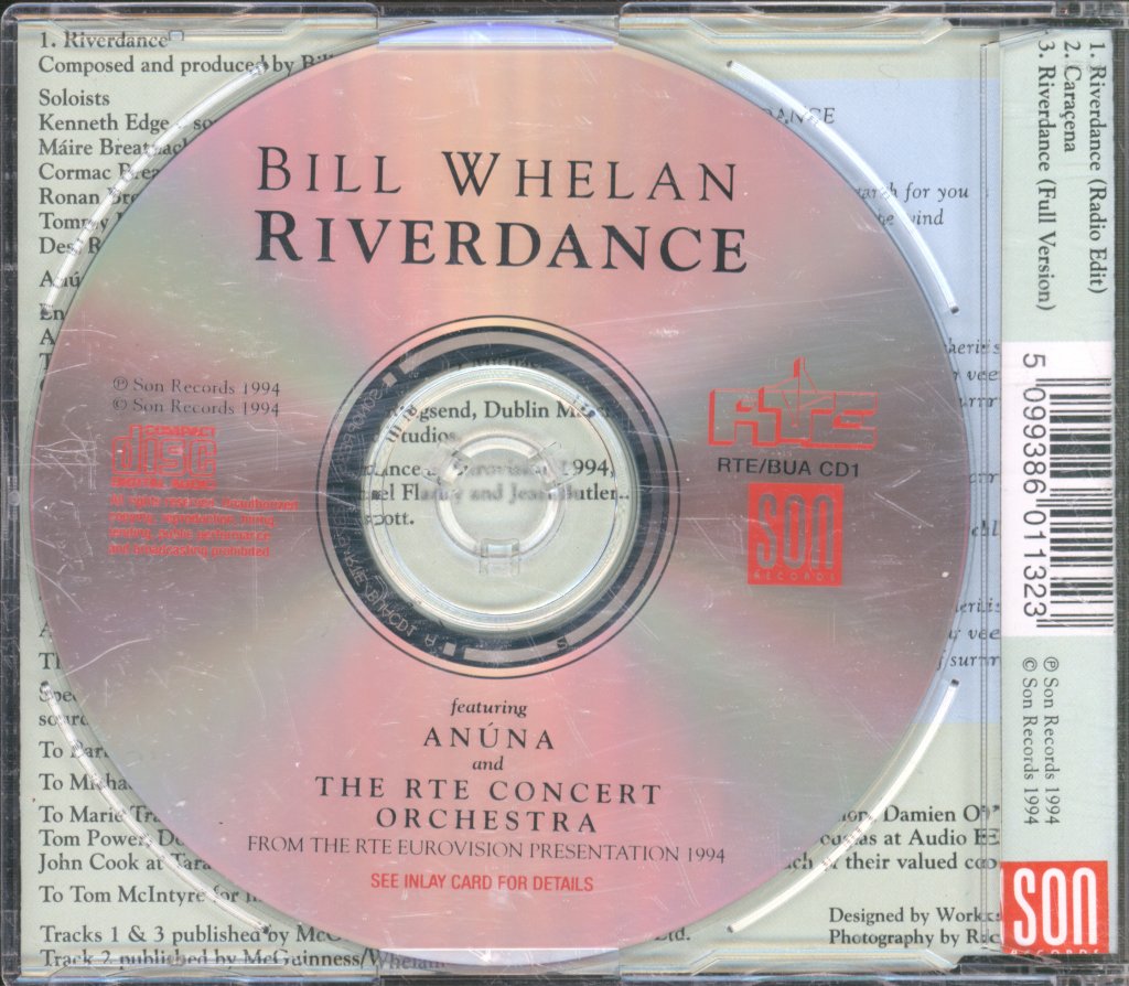 Bill Whelan Featuring Anúna And The RTE Concert Orchestra - Riverdance - Cd