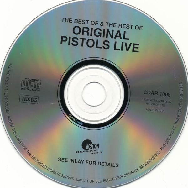 Sex Pistols - Best Of & The Rest Of - Original Pistols Live - Cd