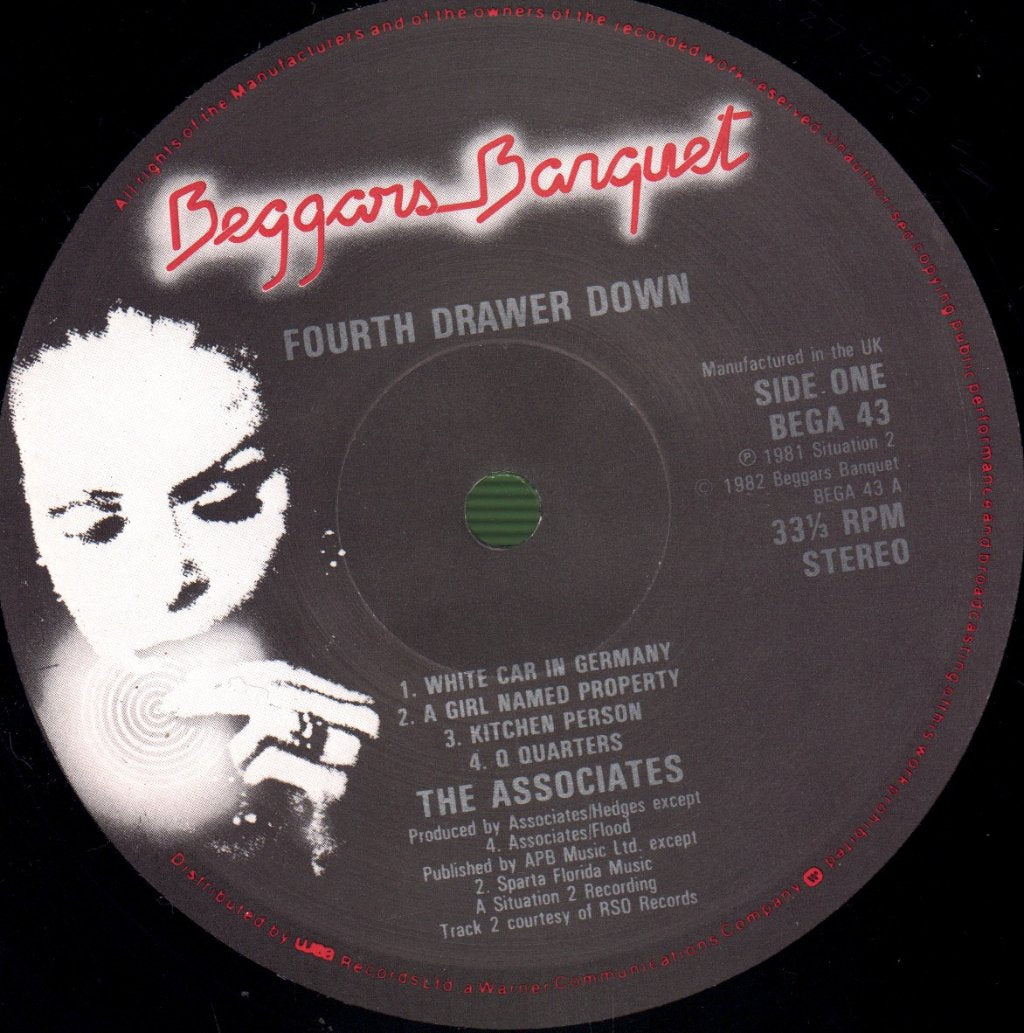 Associates - Fourth Drawer Down - Lp