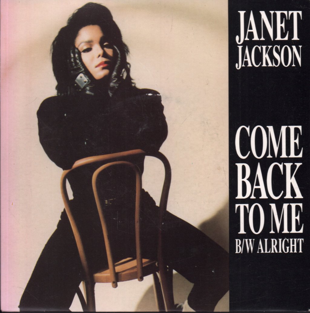 Janet Jackson - Come Back To Me - 7 Inch