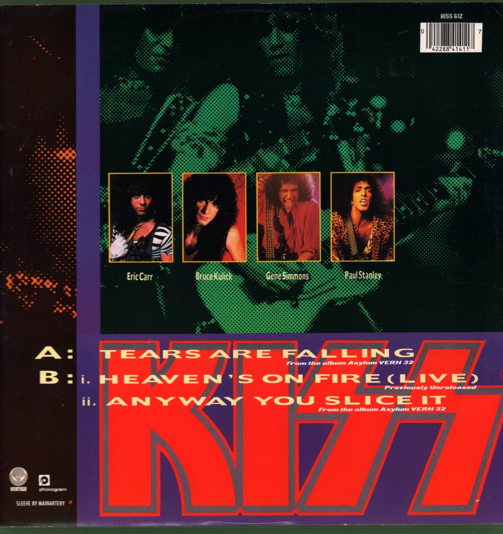 Kiss - Tears Are Falling - 12 Inch