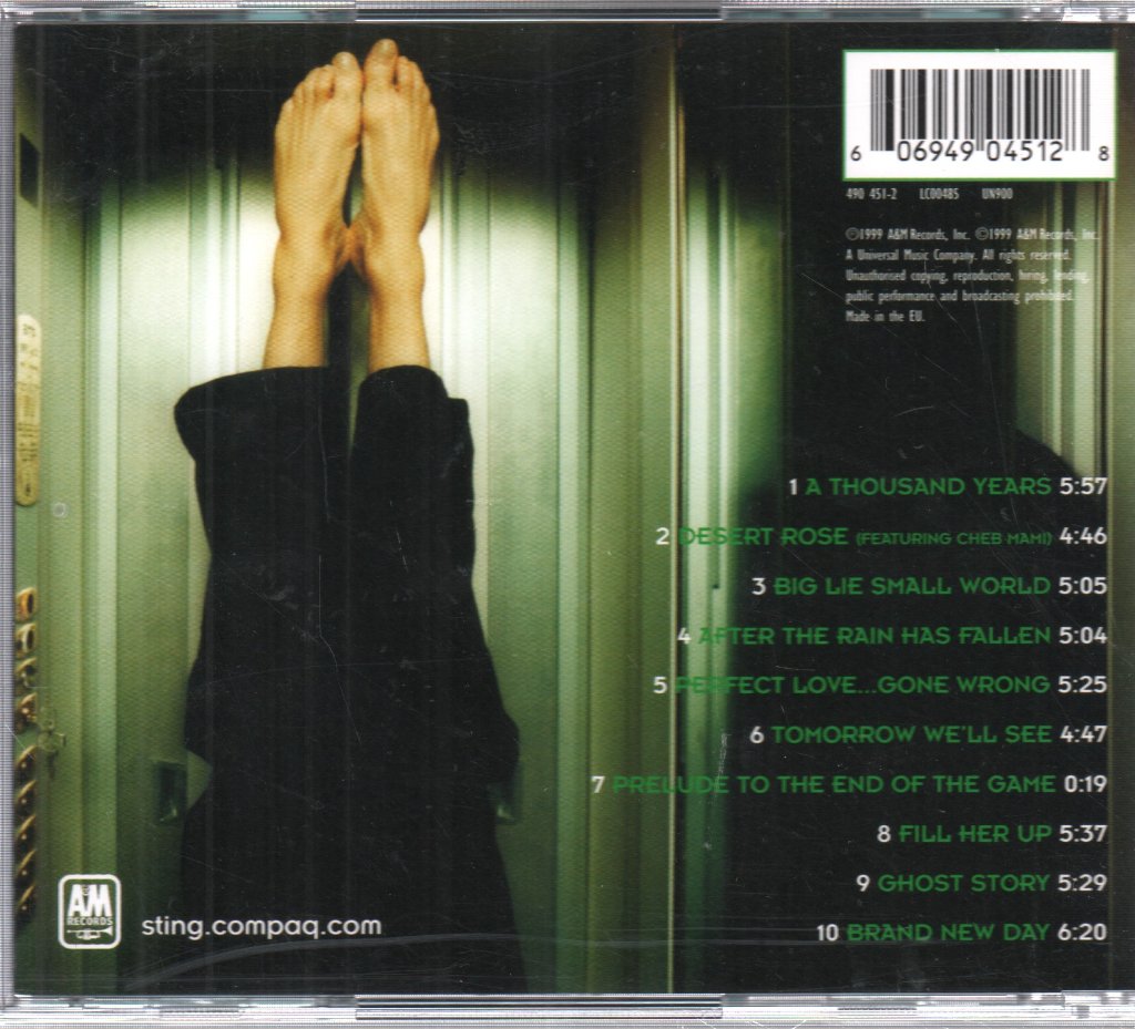Sting - Brand New Day - Cd