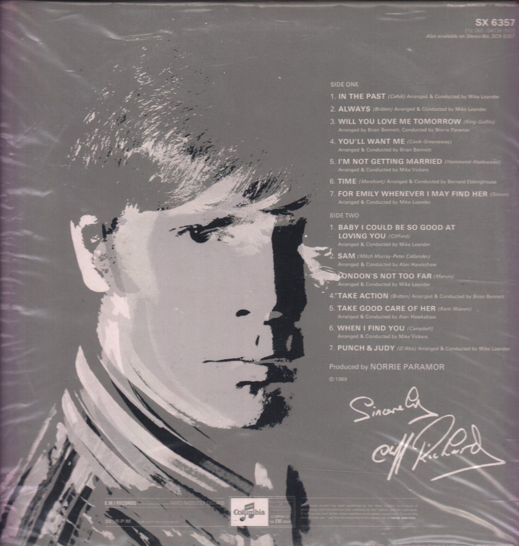 Cliff Richard - Sincerely - Lp