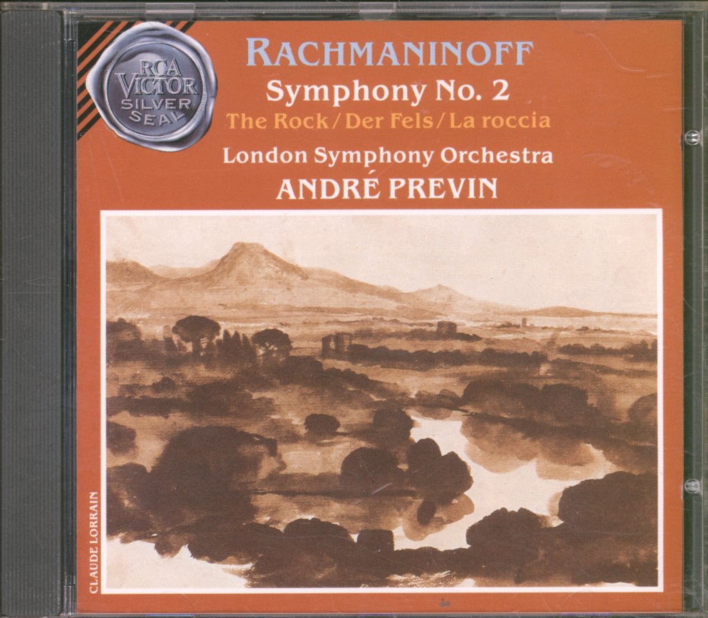 London Symphony Orchestra, André Previn - Rachmaninoff - Symphony No 2 · The Rock = Der Fels = La Roccia - Cd