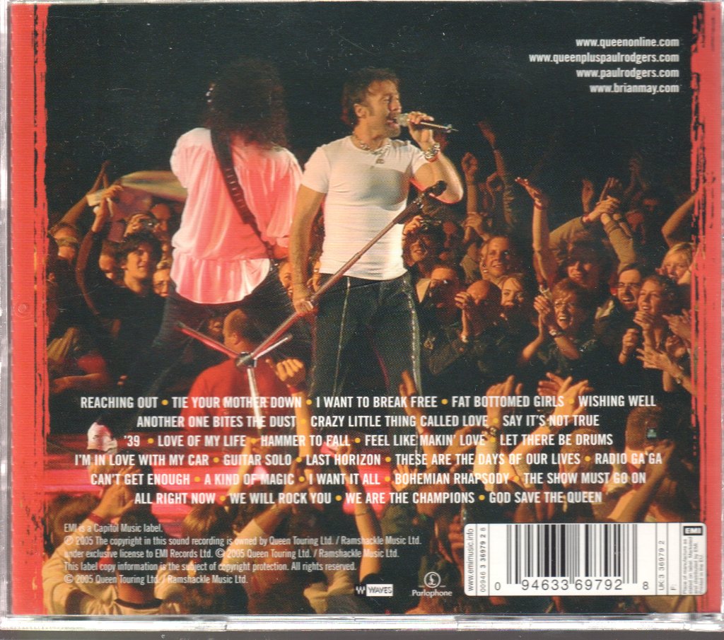 Queen - Return Of The Champions - Cd
