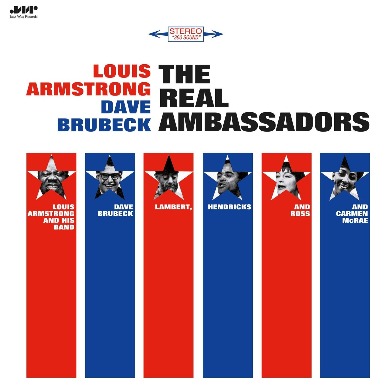 Louis Armstrong And Dave Brubeck - Real Ambassadors - Lp