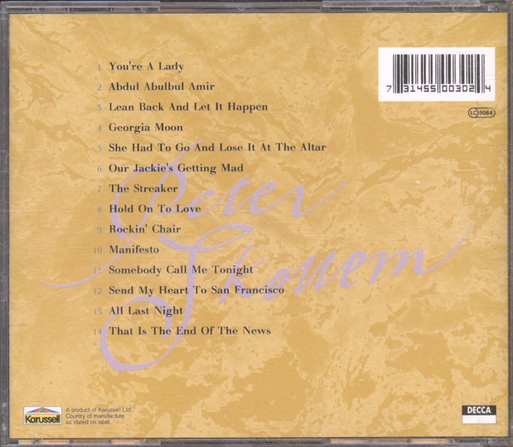 Peter Skellern - Singer And The Song - Cd