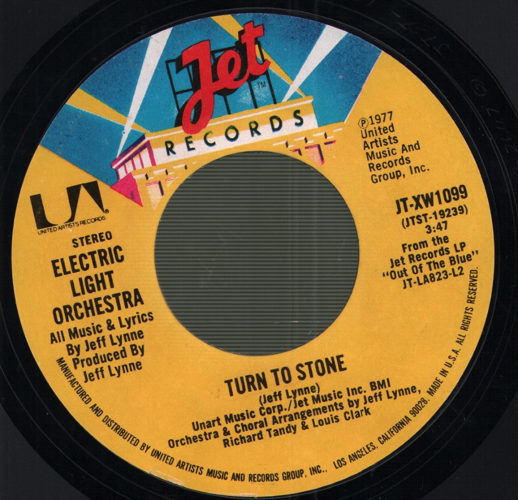 Electric Light Orchestra - Turn To Stone - 7 Inch