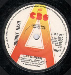 Johnny Nash - Let's Be Friends - 7 Inch