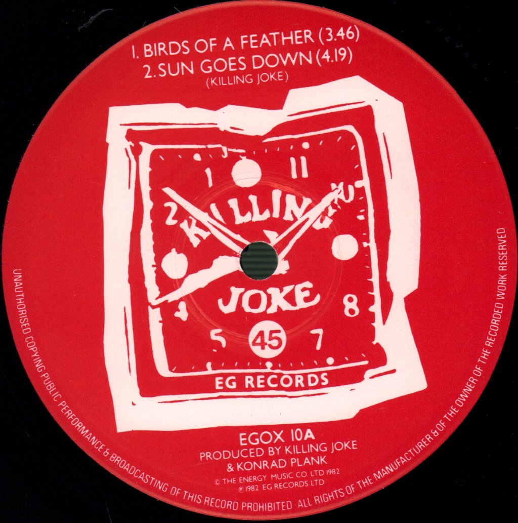 Killing Joke - Birds Of A Feather - 12 Inch