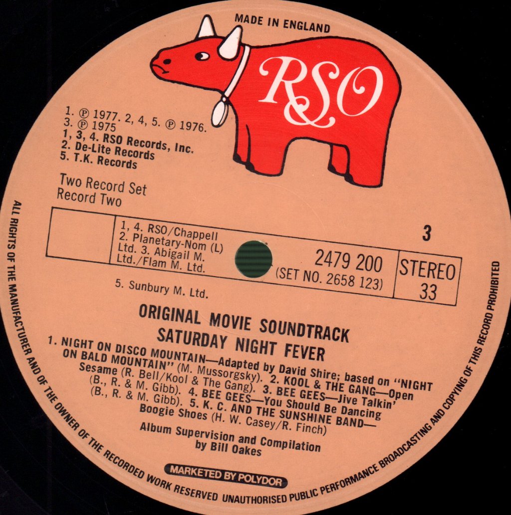 Various Artists - Saturday Night fever (Original Movie Soundtrack) - Double Lp