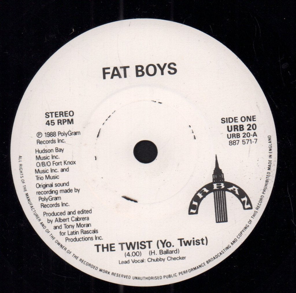 Fat Boys - Twist - 7 Inch