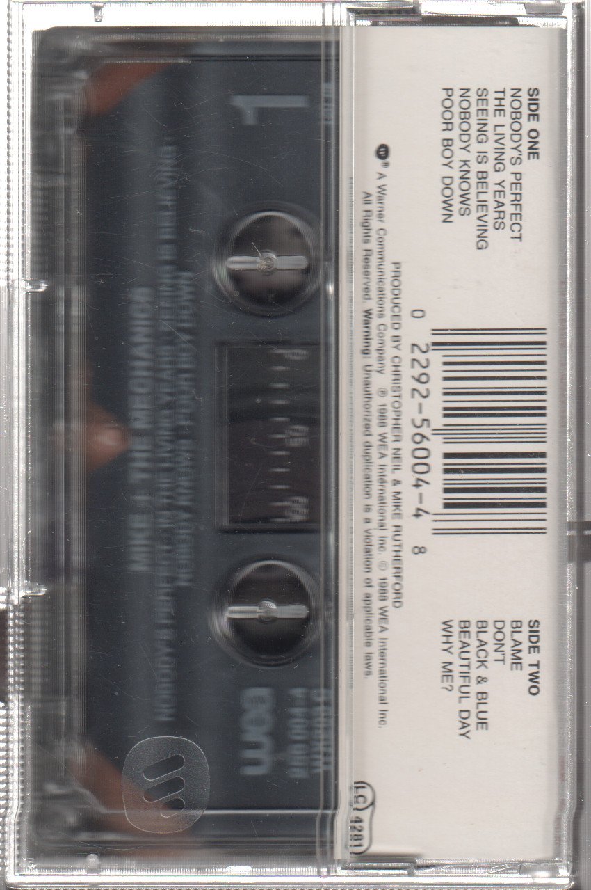 Mike And The Mechanics - Living Years - Cassette