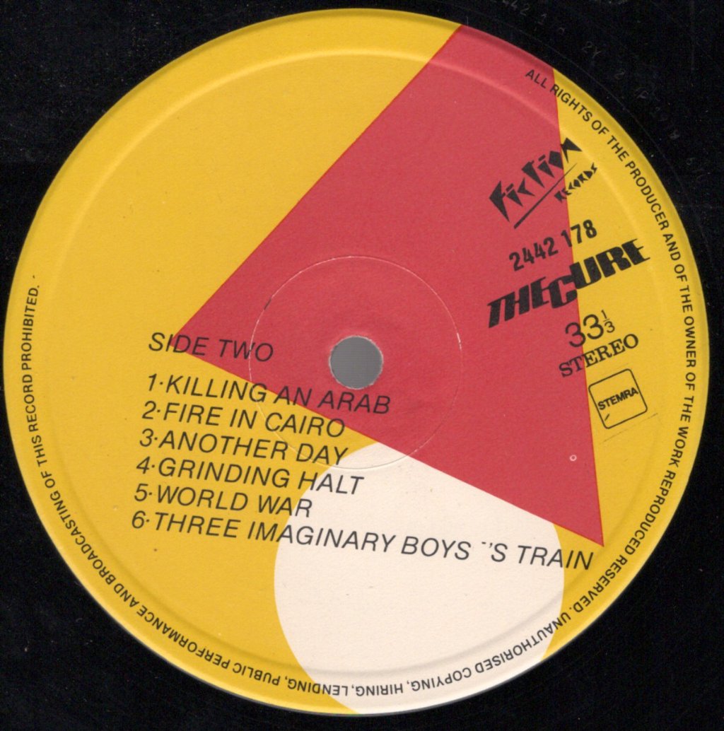 Cure - Boys Don't Cry - Lp