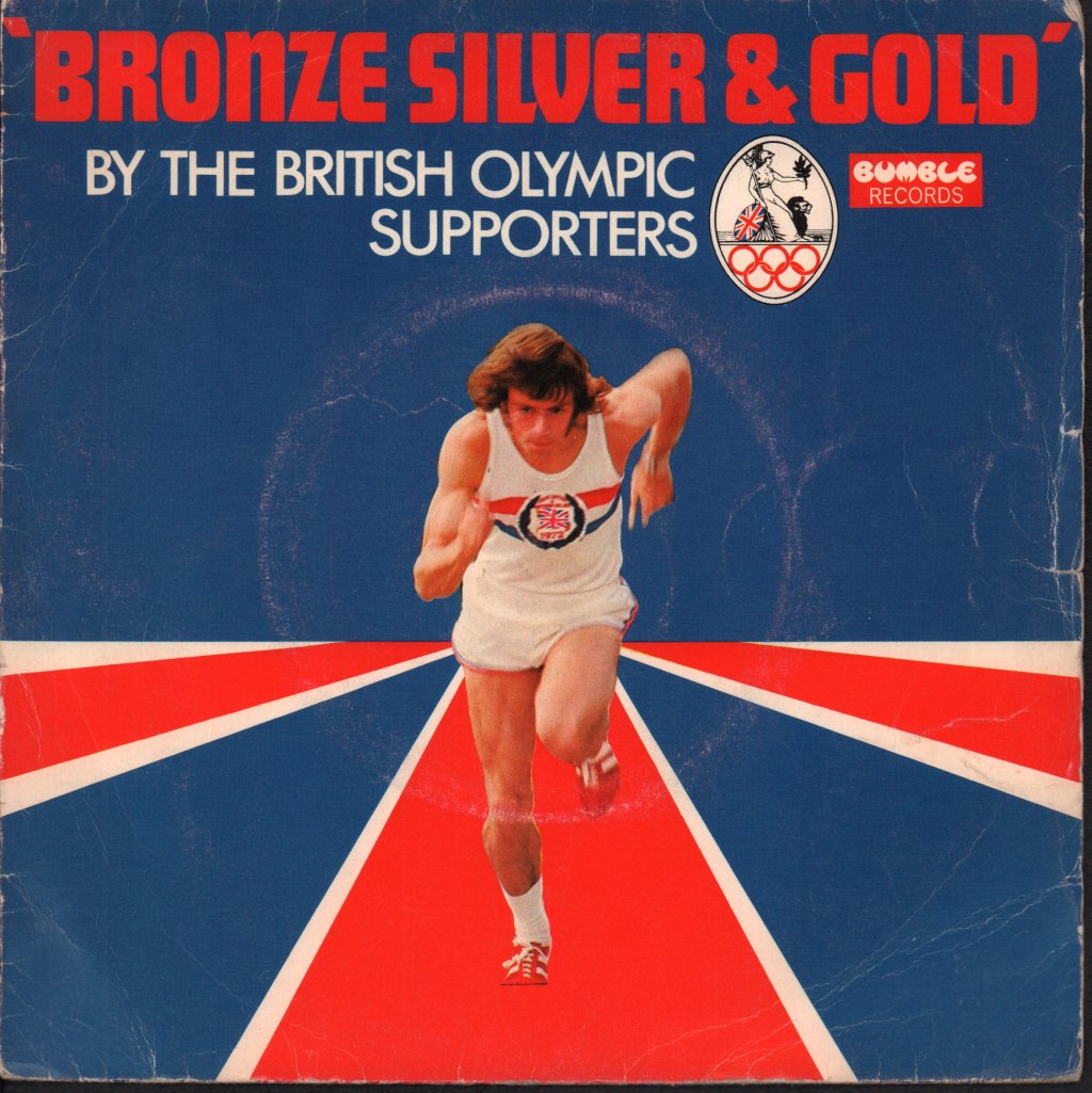 British Olympic Supporters - Bronze, Silver And Gold - 7 Inch