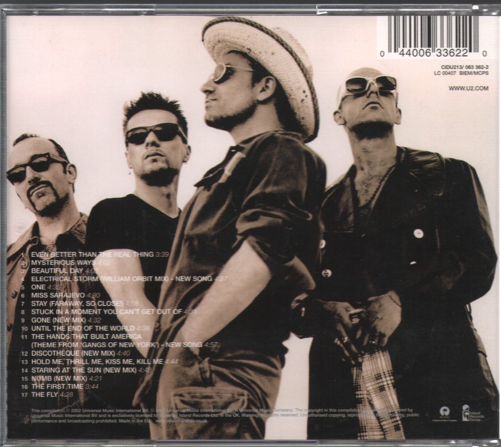 U2 - Best Of 1990-2000 - Cd