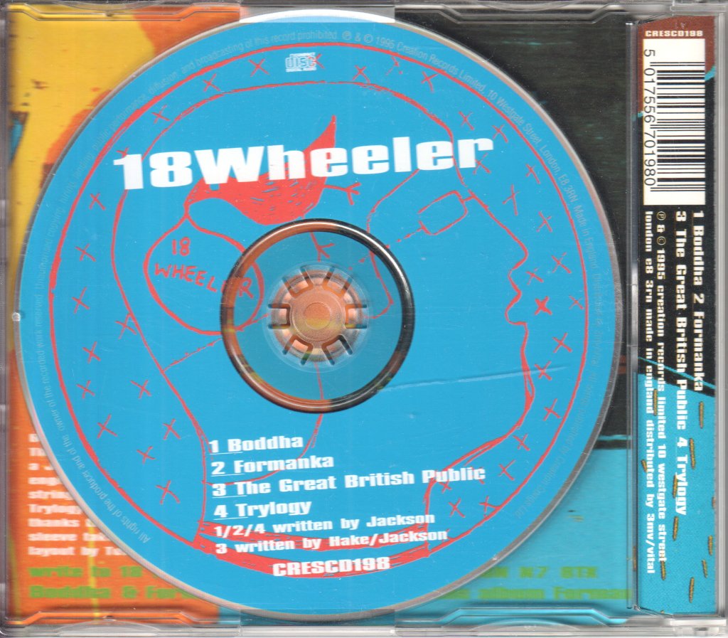 18Wheeler - Boddha - Cd