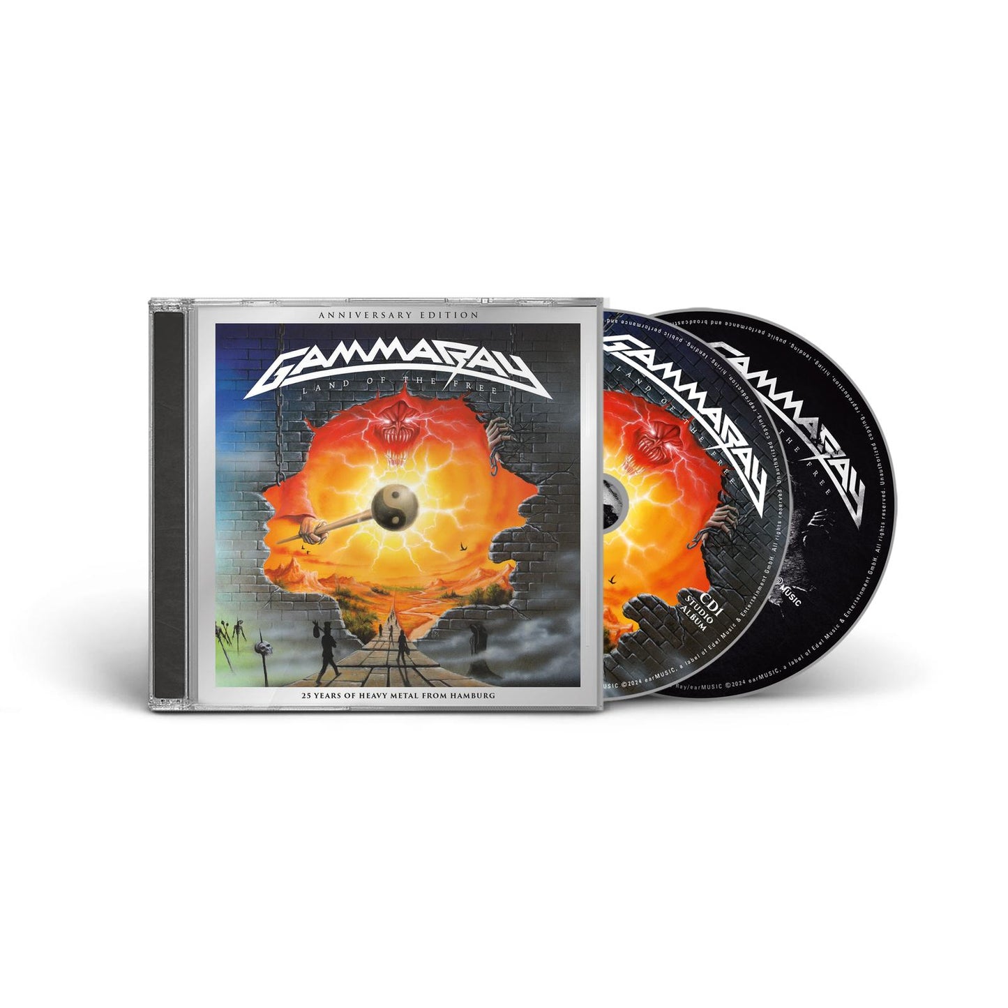 Gamma Ray - Land of the Free - Double Cd