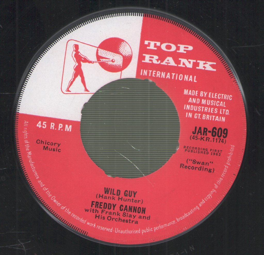 Freddy Cannon - Teen Queen Of The Week - 7 Inch