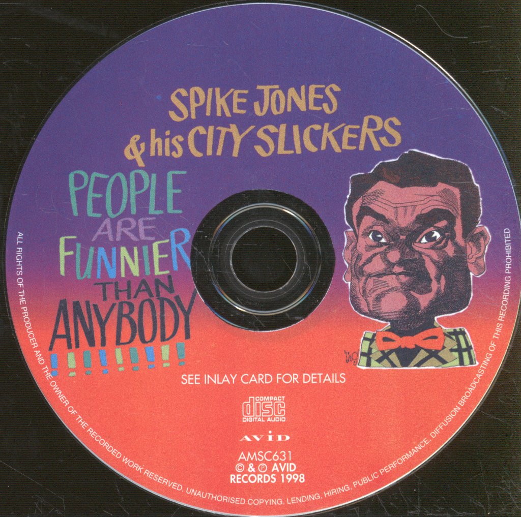 Spike Jones And His City Slickers - People Are Funnier Than Anybody - Cd