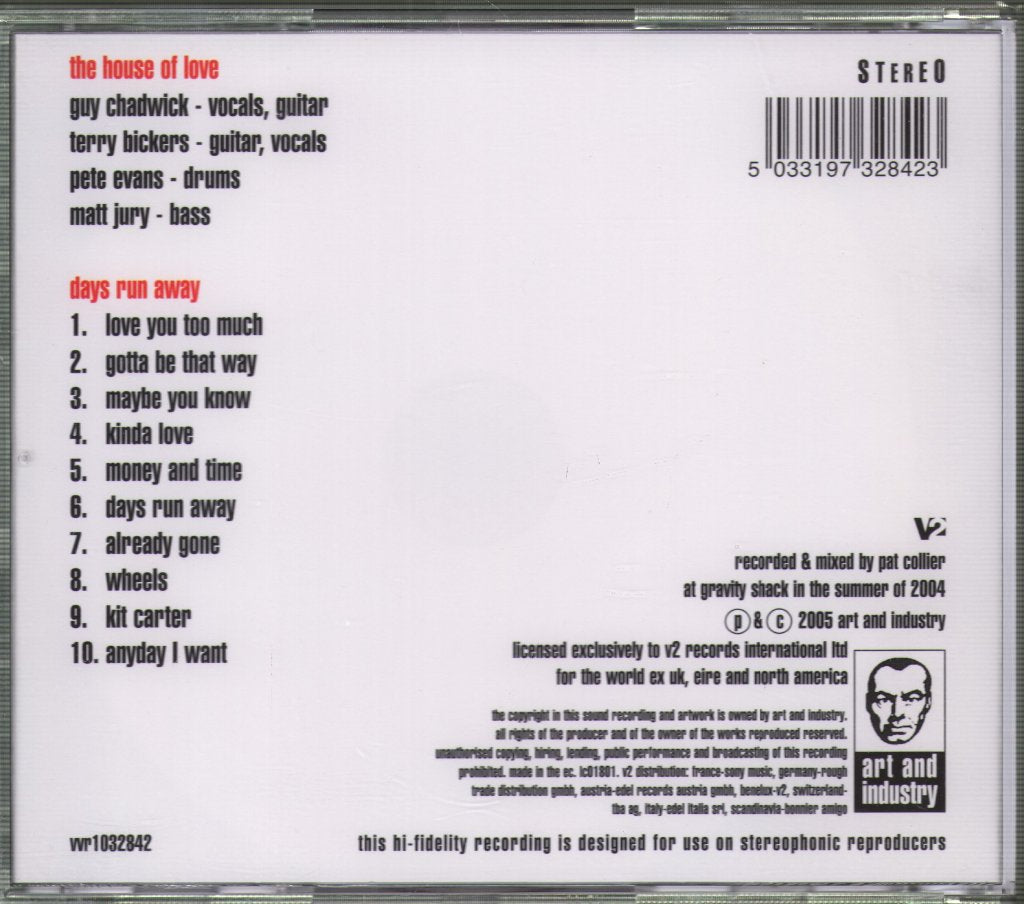 House Of Love - Days Run Away - Cd