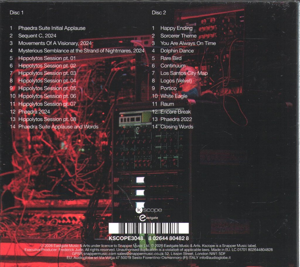 Tangerine Dream - 50 Years of Phaedra: At The Barbican - Double Cd