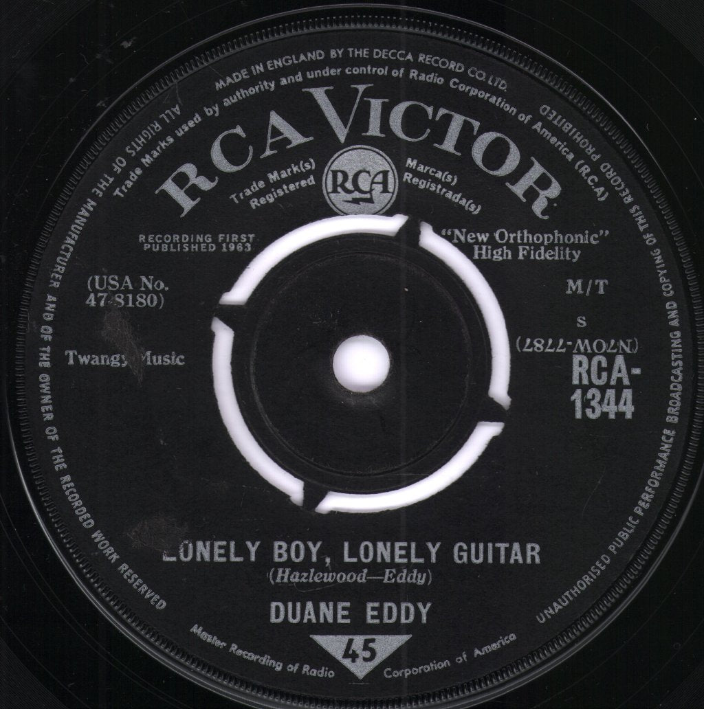 Duane Eddy - Lonely Boy Lonely Guitar - 7 Inch