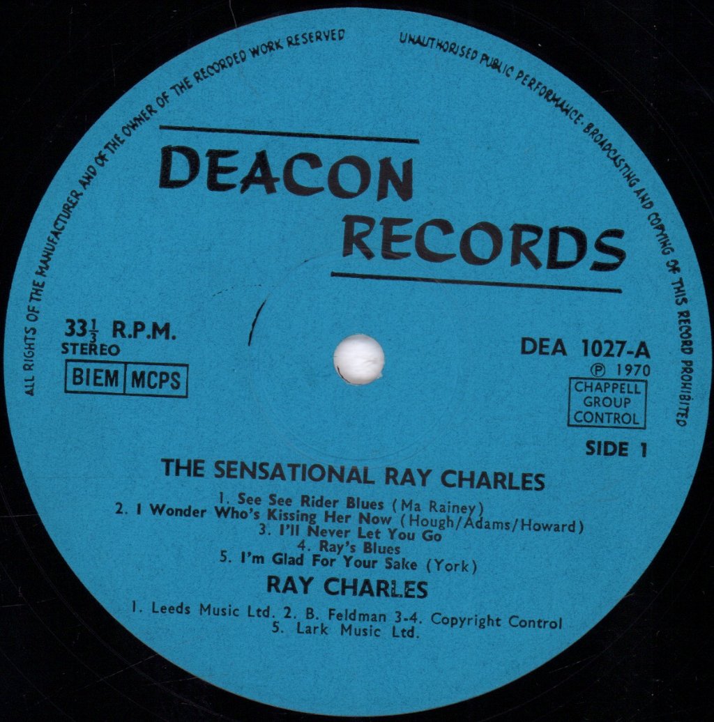Ray Charles - Soul Feelin' - Lp