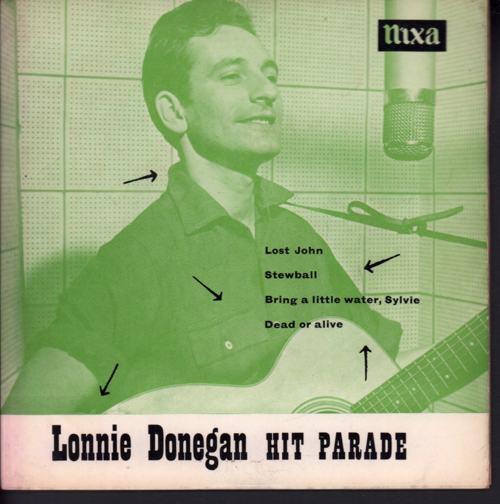 Lonnie Donegan - Hit Parade - 7 Inch