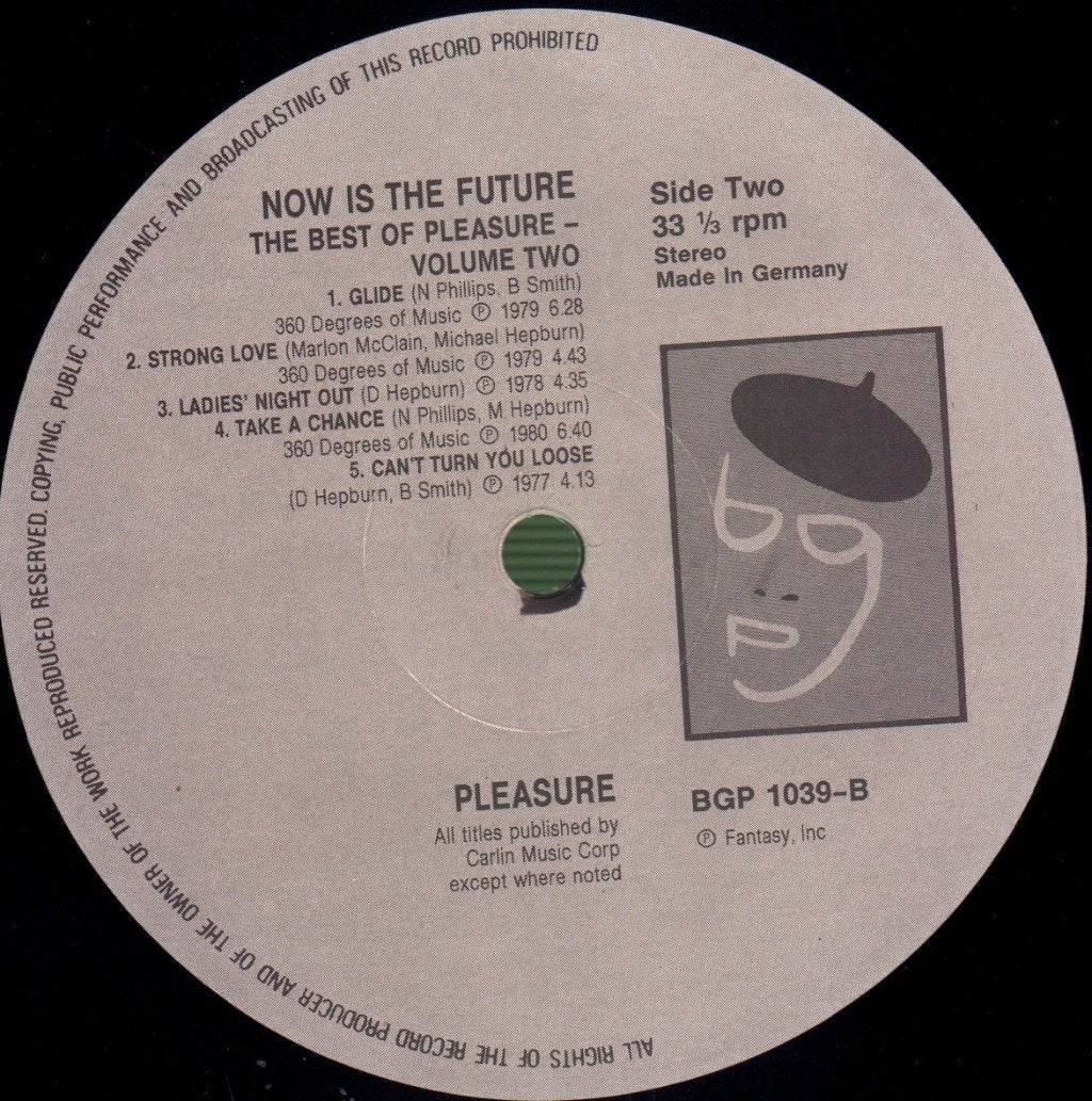 Pleasure - Now Is The Future [Best Of Volume 2] - Lp