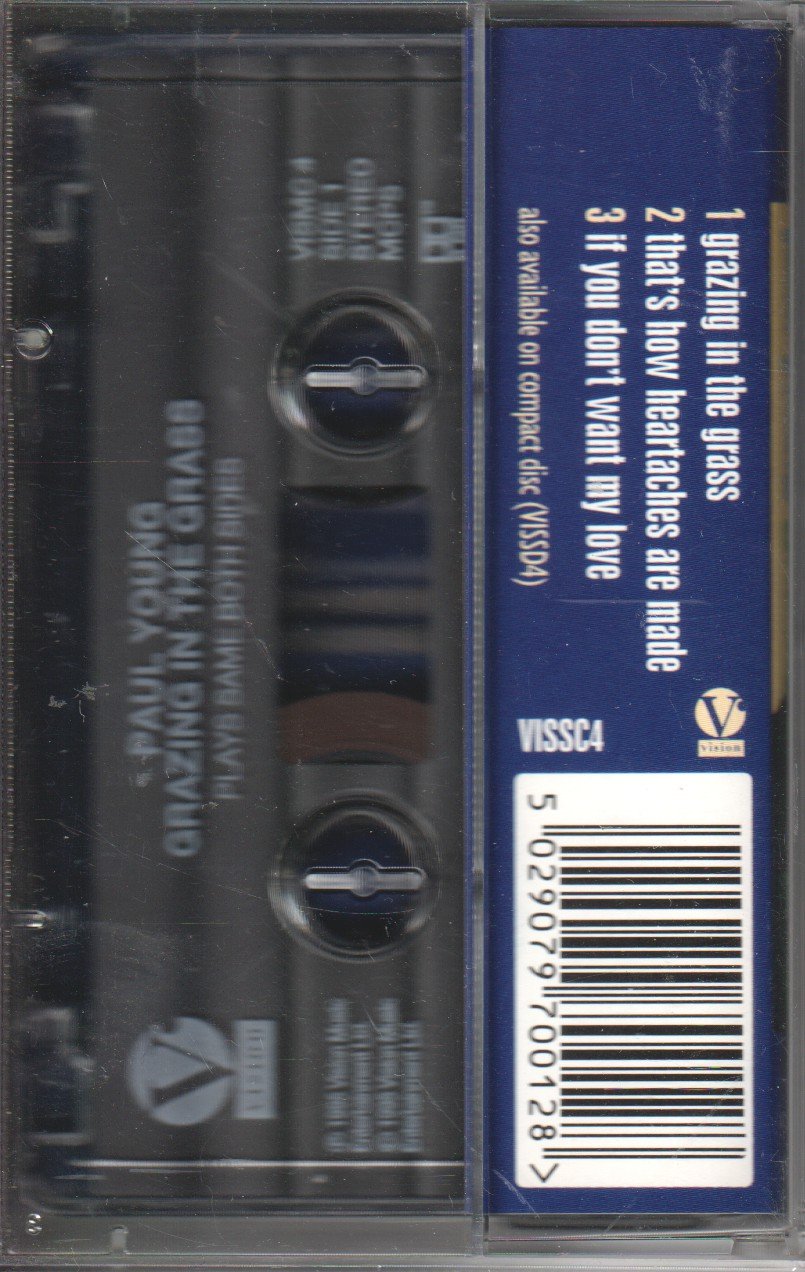 Paul Young - Grazing In The Grass - Cassette