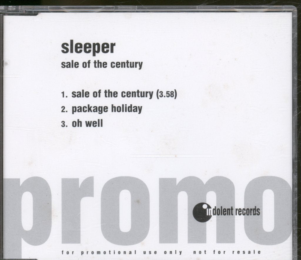 Sleeper (Indie Band) - Sale Of The Century - Cd