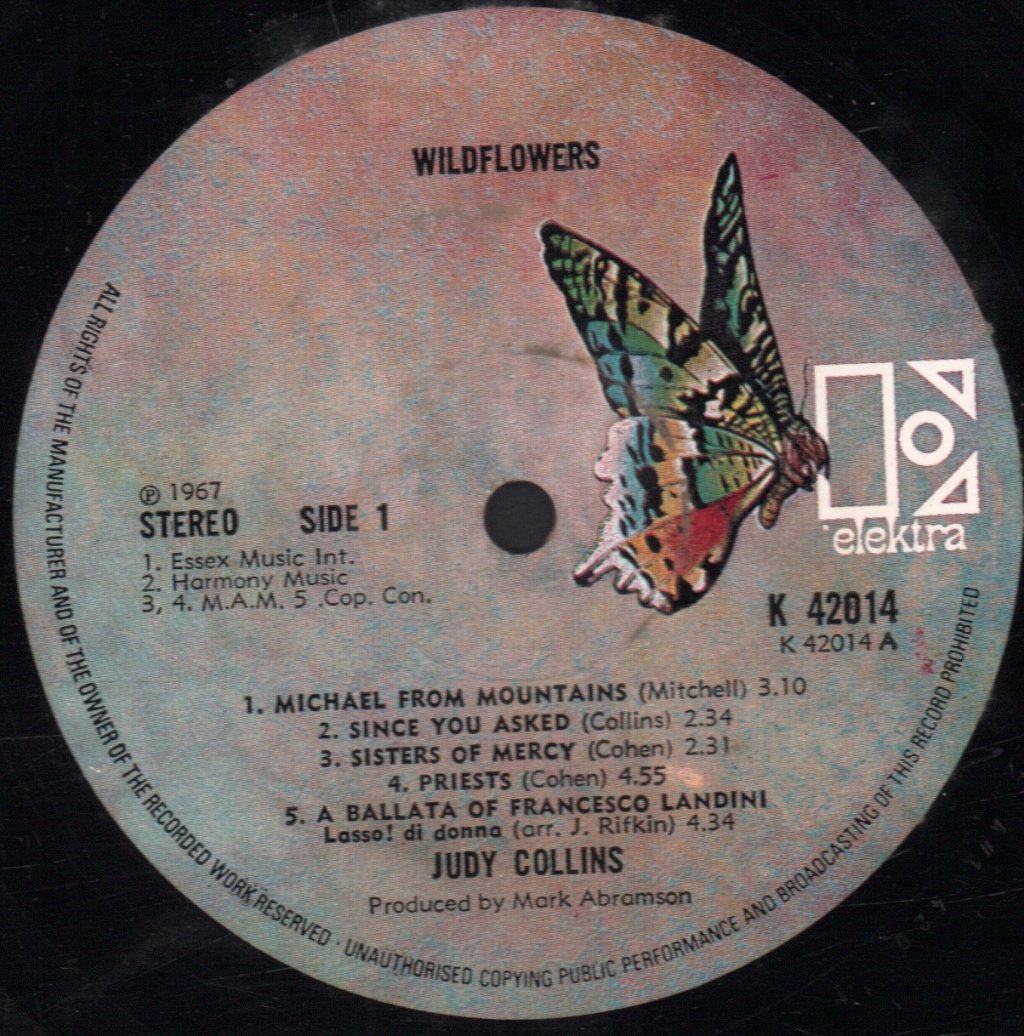 Judy Collins - Wildflowers - Lp