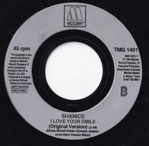 Shanice - I Love Your Smile - 7 Inch