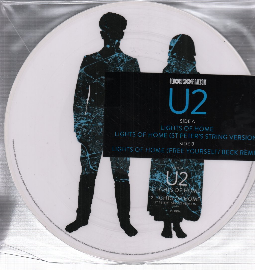 U2 - Lights Of Home - 12 Inch