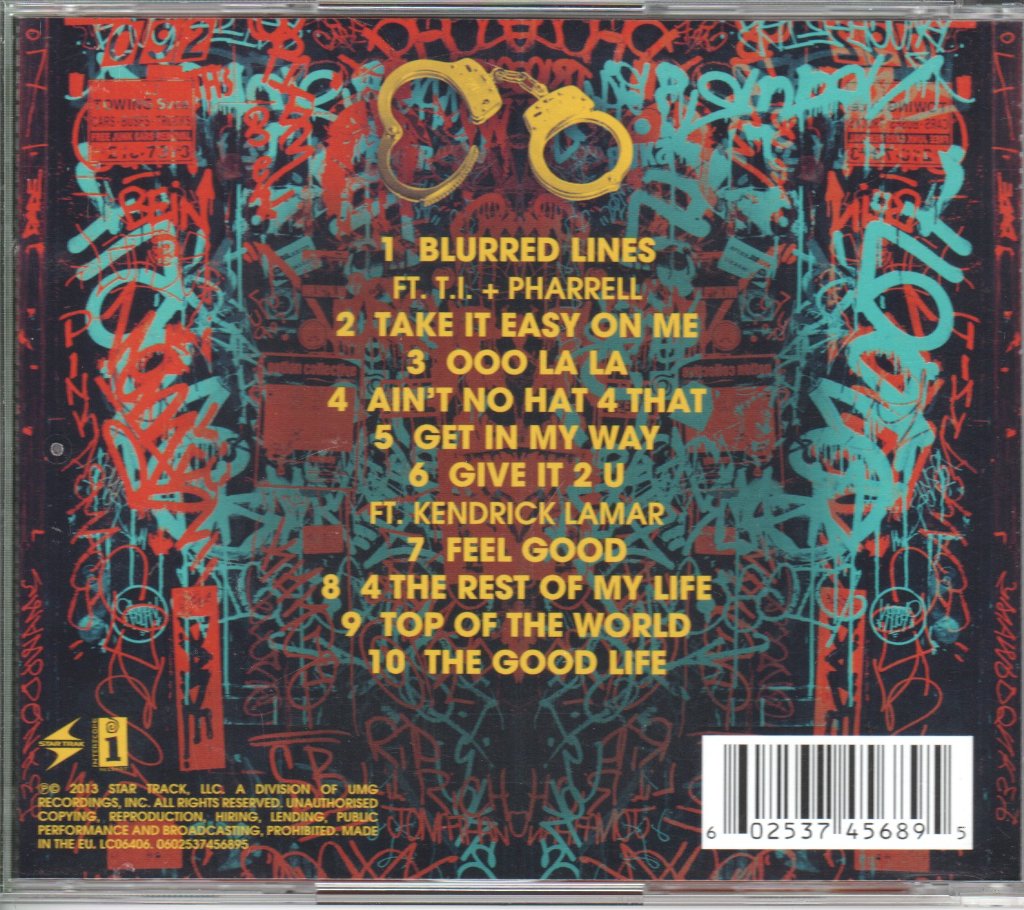 Robin Thicke - Blurred Lines - Cd